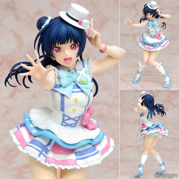 新作フィギュア　ドリームテック ラブライブ！サンシャイン！！ 津島善子 君のこころは輝いてるかい？Ver. 1/8