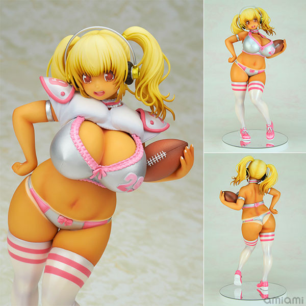 新作フィギュア　すーぱーぽちゃ子 ランジェリーフットボール 日焼けver. 1/7
