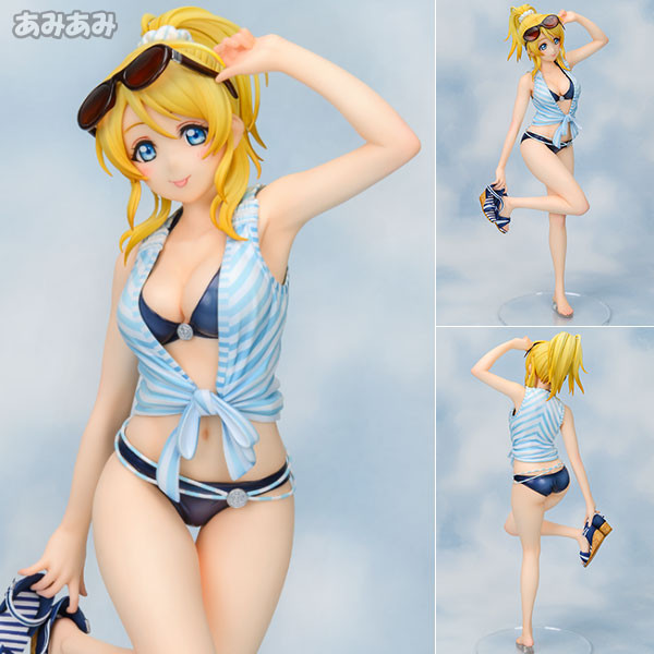 新作フィギュア　ラブライブ！ 絢瀬絵里 水着Ver. 1/7
