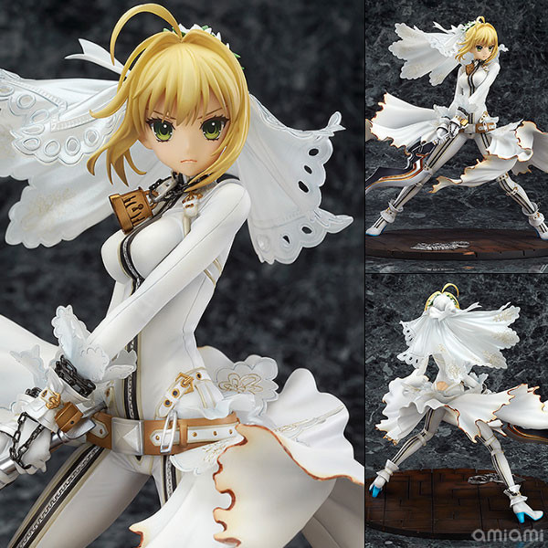 新作フィギュア　Fate/EXTRA CCC セイバー・ブライド 1/7