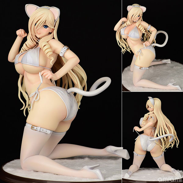 新作フィギュア　ワルキューレロマンツェ [少女騎士物語] スィーリア・クマーニ・エイントリー 白猫ver. 1/4.5