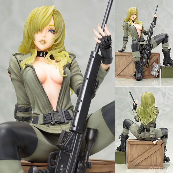 新作フィギュア　メタルギア ソリッド美少女 スナイパーウルフ 1/7