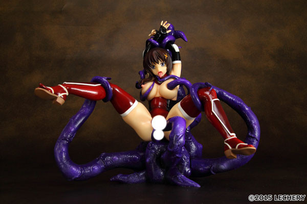 新作フィギュア　封魔忍姫 神楽 触手壊穴編 SP 1/7