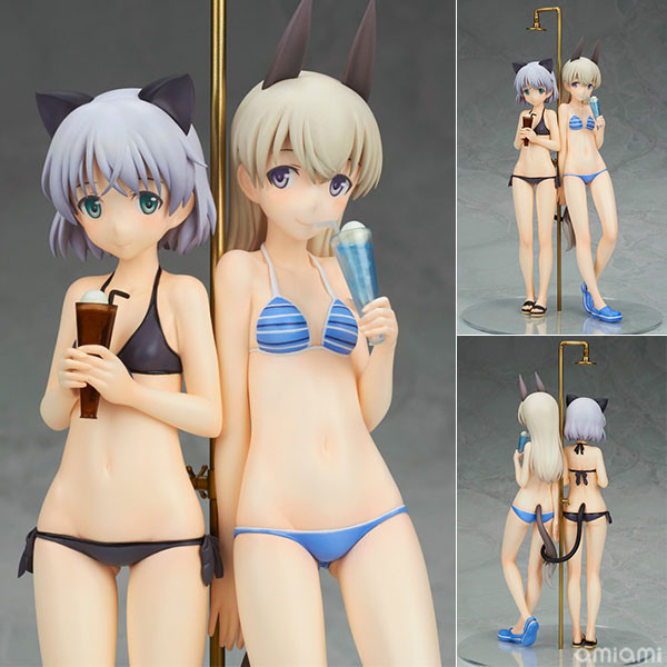 新作フィギュア　ストライクウィッチーズ2 サーニャ＆エイラ 水着Ver. 1/8
