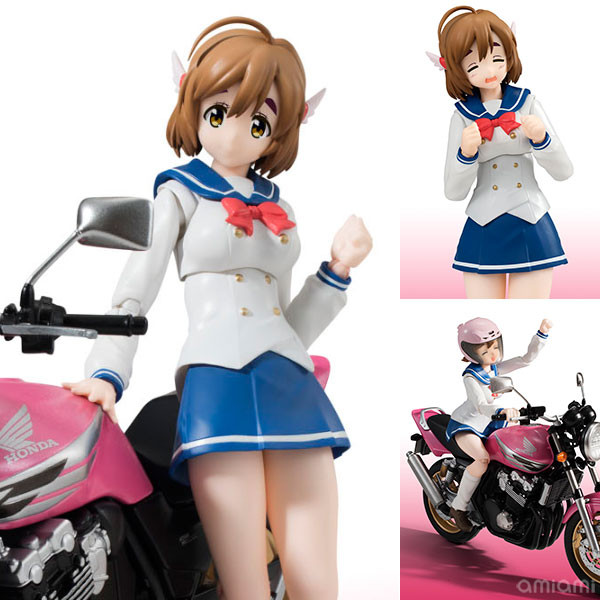 新作フィギュア　S.H.フィギュアーツ 佐倉羽音(制服)＆CB400 SUPER FOUR
