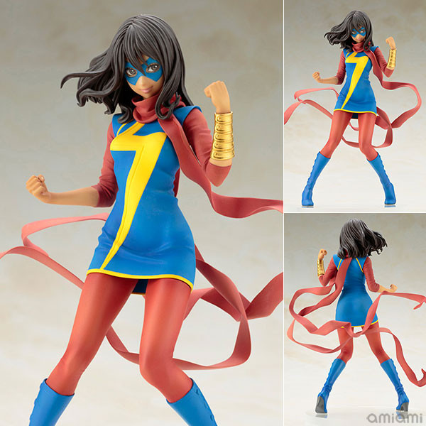 新作フィギュア　MARVEL美少女 ミス・マーベル(カマラ・カーン) 1/7
