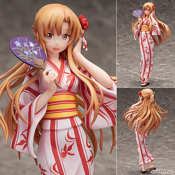 新作フィギュア　ソードアート・オンラインII 結城明日奈 浴衣Ver. 1/8