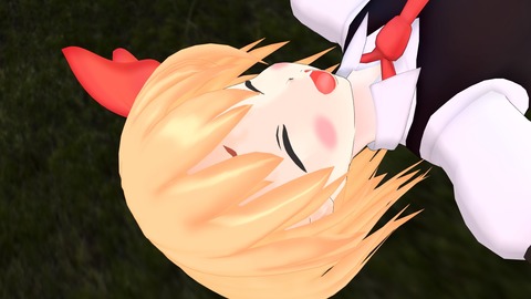 ルーミア笑い1