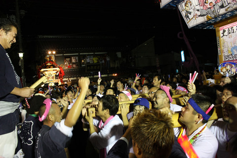 土師祭2011 (21:11) 盛り上がり最高潮