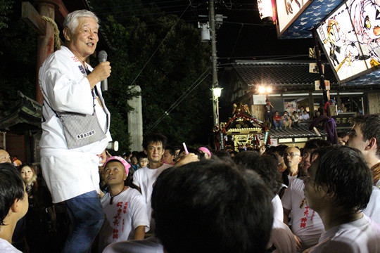 成田会長の挨拶