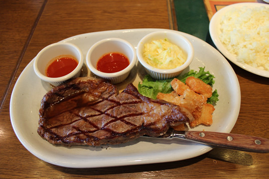 らき☆すた にくにくステーキ
