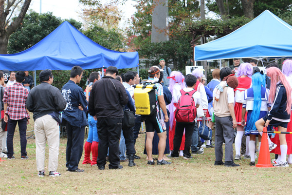 萌フェスin鷲宮2014 運動会受付