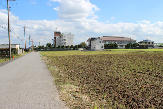 鷲宮東中学校付近