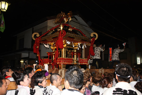 土師祭2011 (19:59) 千貫神輿後半開始