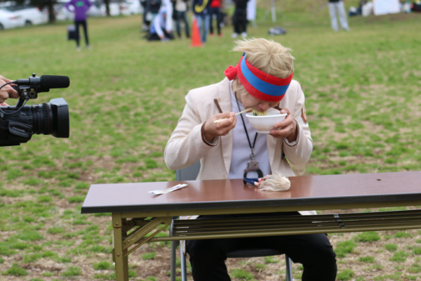 萌フェス「萌輪ぴっく」障害物競走4 久喜マラソン