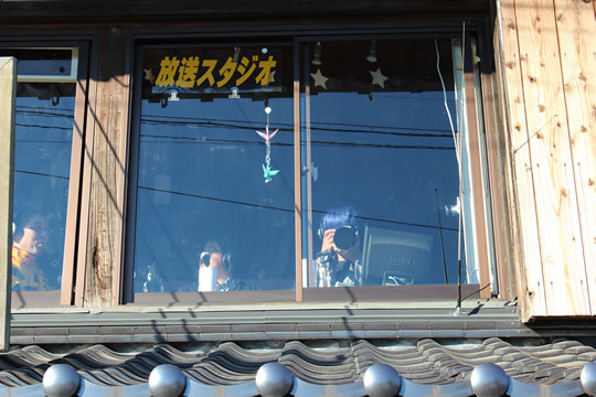 ラジオ鷲宮元旦放送中・・・なのに^^;