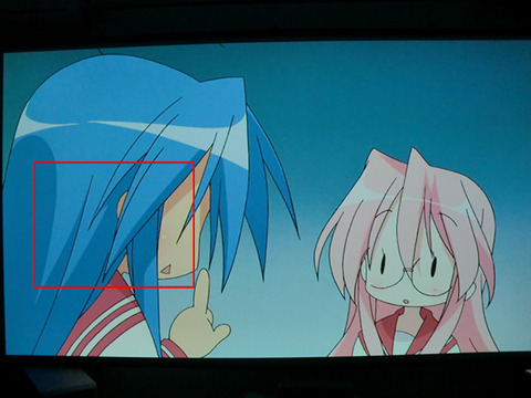 らき☆すた本編 DVDとBDの画質の違い