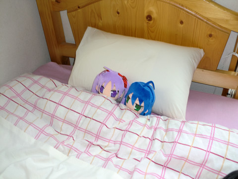 こながかinベッド