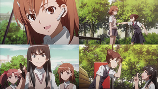 超電磁砲3話 人間スタンガン美琴