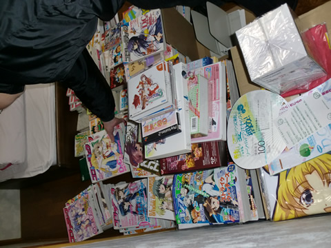 こなたの集めた漫画やゲーム