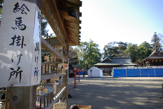 クリスマスイブの鷲宮神社