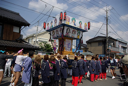 12:59 らき☆すた神輿 昼の部