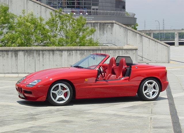 BMW Z1 in red