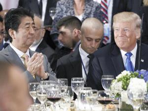【国連】トランプ米大統領「シンゾーには力がある。北朝鮮を封じるには力が必要だ」軍事協力への期待示す