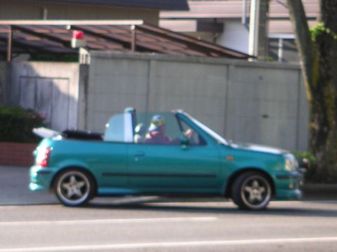 マーチのオープンカー 787 Tsubameのきまぐれブログ
