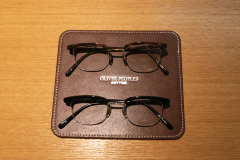 OLIVER PEOPLES 最新ブロー