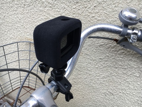 GoPro Hero7 Blackを自転車に取り付け