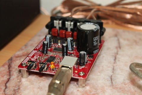 USBDAC付きアンプ