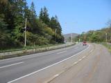 国道5号線峠下からの上り車線
