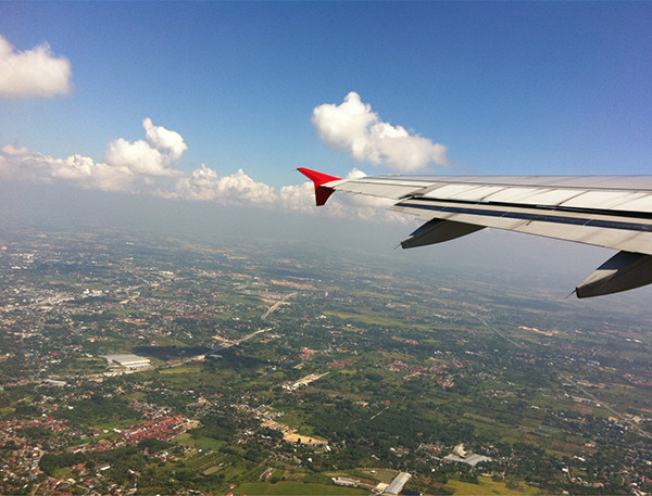 タイの空