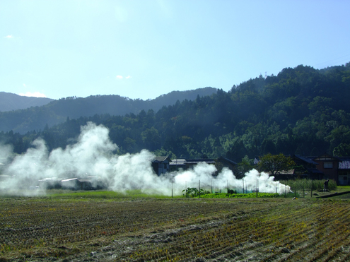 野焼き