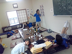 衝撃の楽屋