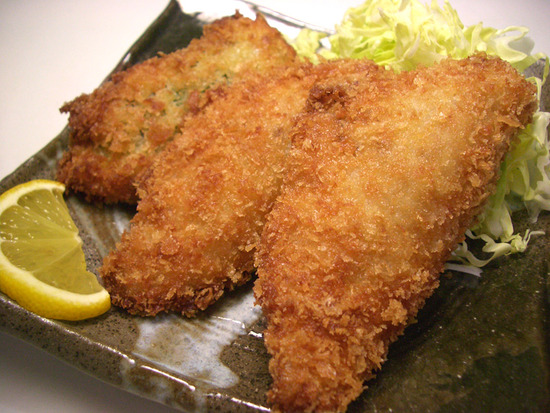 アジフライ』 鯵がふっくら♪ : マイホームクッキングダイアリー
