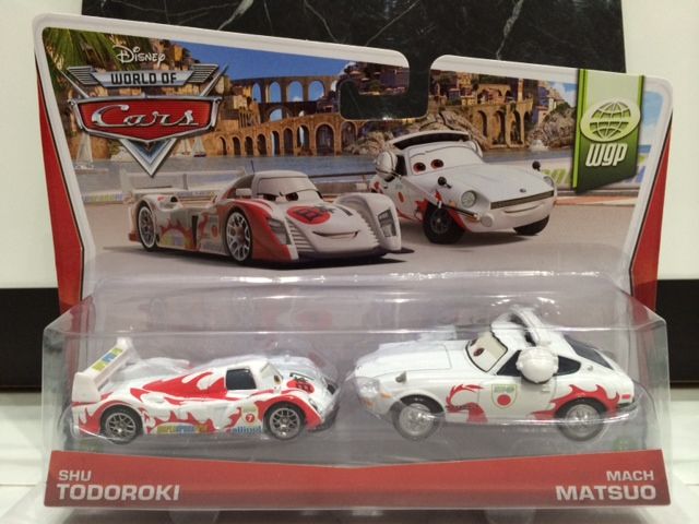 MATTEL CARS 2 2PACK SHU TODOROKI&MACH MATSUO : FAIRLADY Z fan