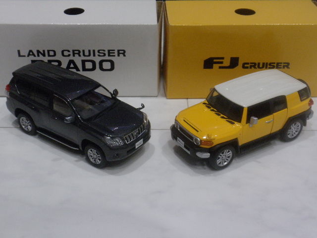 TOYOTA FJ CRUISER FJクルーザーミニカー カラーサンプル カラー