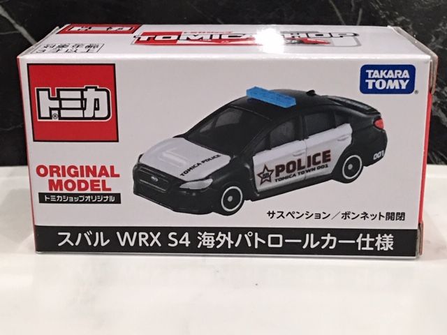トミカショップオリジナル スバル WRX S4 海外パトロールカー