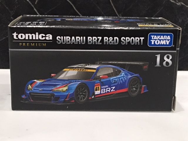 トミカプレミアム No.18 スバルBRZ R&B スポーツ : FAIRLADY Z fan