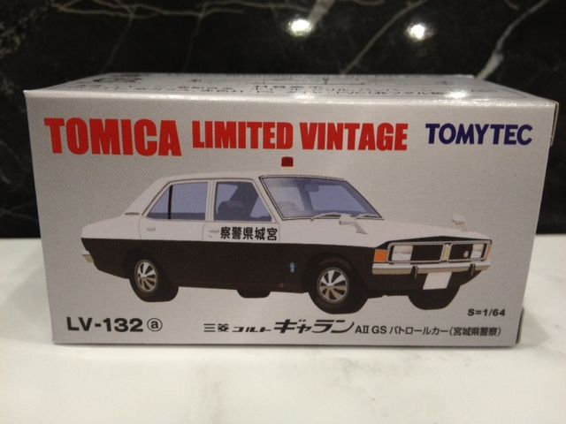 TOMICA LIMITED VINTAGE ギャラン AI GS 宮城県警 TLV 三菱