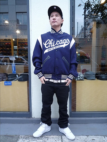 Mitchell & Ness スタジャン SHINGO★西成モデル Mitchell & Ness スタジャン SHINGO☆西成モデル