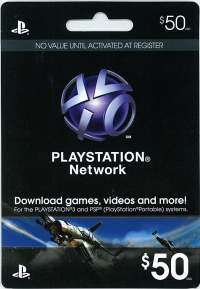 ps3 playstationnetwork50$