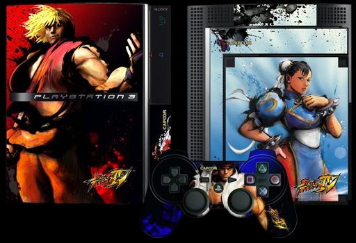 ps3 faceplate SF4 ケン