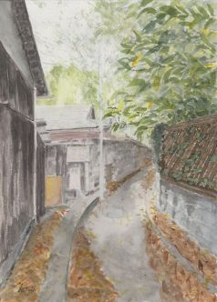 bt_20160313 岡町の高低差な小道 t_img057_stitch
