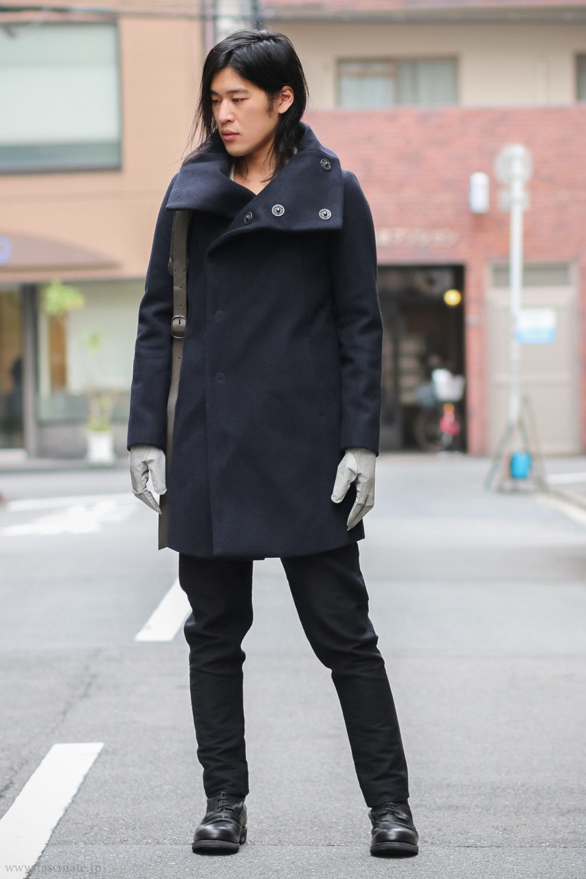 The Viridi-Anne Melton High Neck Coat Styling : FASCINATE