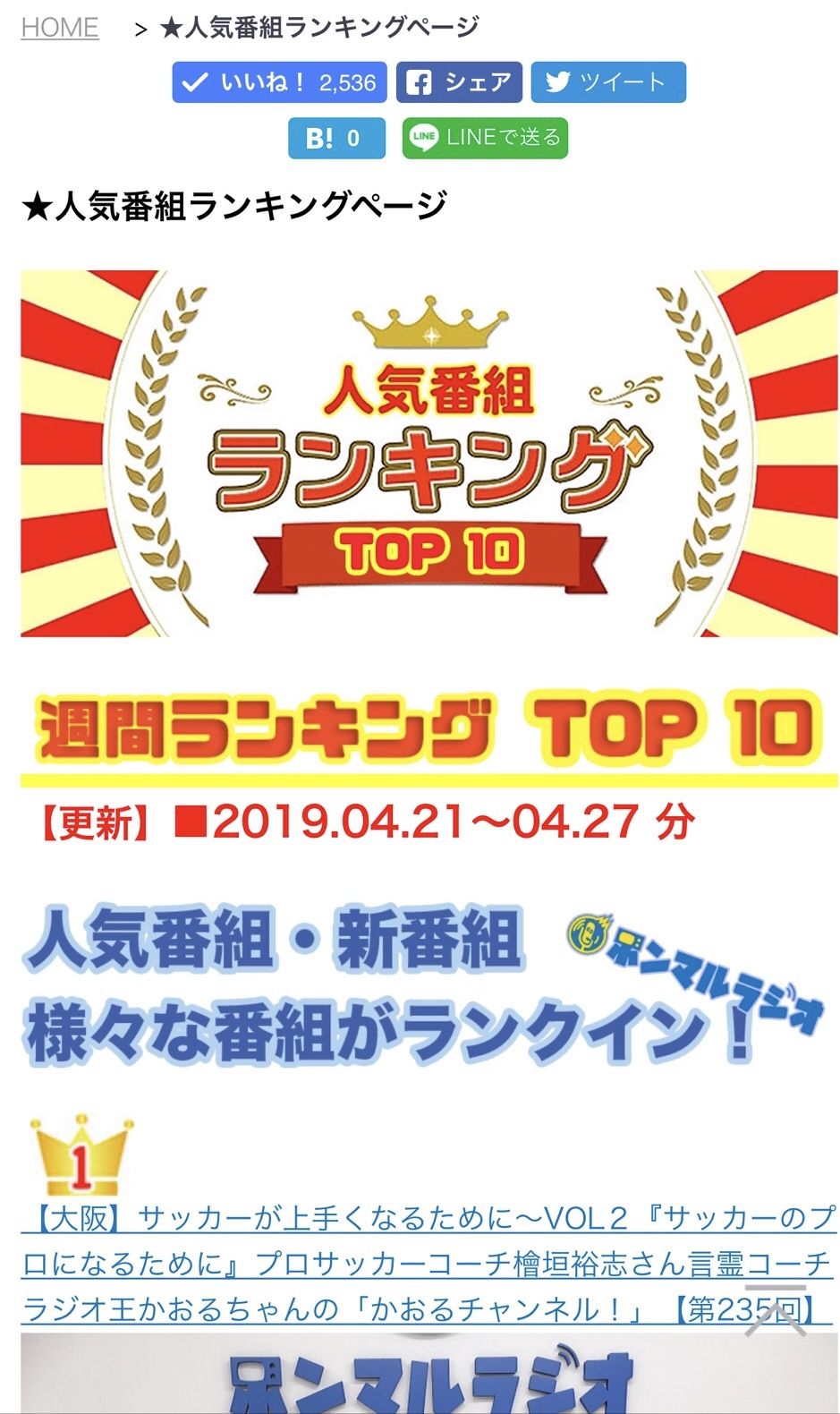 全国ランキング１位になりました サッカーが上手くなるために