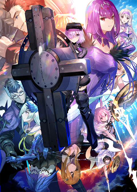 Fgo Fate Grand Order アンソロジーコミックstarの10巻カバーイラスト