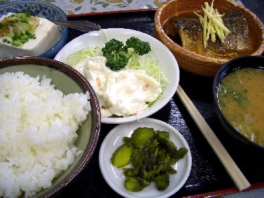 050527松月鯖みそマカロニサラダ冷奴小ライス.jpg